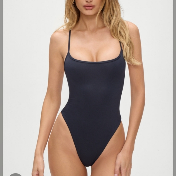 Frankie's Bikinis Other - Nwt Frankies Bikinis getaway Cheeky Minimalist One Piece Black L